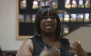A still of a woman telling her Diabetes story.