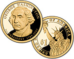 2007 George Washington Presidential $1 Proof Coin