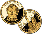 2009 Zachary Taylor Presidential $1 Proof Coin