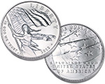 The 2012 Star-Spangled Banner Commemorative 
        		Uncirculated Silver Dollar