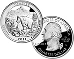 2011 Glacier Proof Quarter