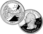 2011 Chickasaw Proof Quarter