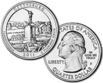 2011 Gettysburg National Military Park Quarter