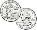 2013 Fort McHenry Uncirculated Quarter