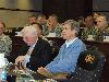Senator Blunt met with senior military leaders at Fort Leonard Wood to discuss national defense issues and his role on the Armed Services Committee