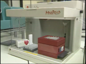 Still image linking to Robot Preparing Forensic DNA Samples