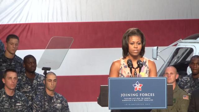 First Lady Visits Mayport