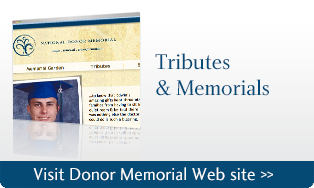 National Donor Memorial web site
