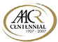 American Association for Cancer Research (AACR) Centennial 1997-2007 Logo
