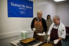 Vice President Biden Serves Lunch to Needy in Washington, DC - November 2009 : Vice President Joe Biden visited the McKenna Center at St. Aloysius Church in Washington, DC to serve lunch to the needy during the Center’s daily meal ministry on November 13, 2009.  Approximately 80 individuals were served a meal of fish, potato salad and baked beans.
Please click on a thumbnail to the left to view the larger image. Various photo sizes, as well as additional information about the image, is available by hovering your mouse over the larger image to the right.  You can also download the original image by selecting "Save Photo".