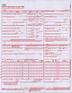 Image Health Insurance Claim Form, CMS 1500 Form (2-Part Continuation)