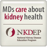 MDs care about kidney health Badge