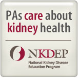 PAs care about kidney health Badge