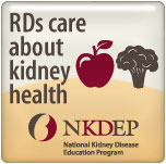 RDs care about kidney health Badge