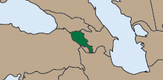 Map of ARMENIA