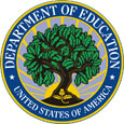 Seal of the United States Department of Education .