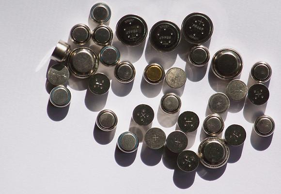 Photo of hearing aid batteries