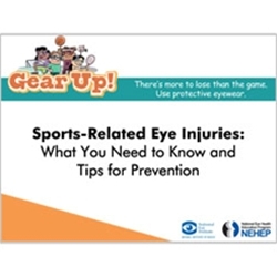 Sports-Related Eye Injury PowerPoint Presentation and Speaker's Guide (PDF*)