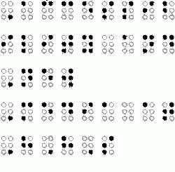 image of braille of accessibility and new media at hhs
