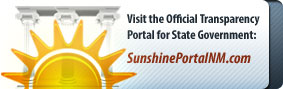 Click here to visit the official transparency portal for the state of New Mexico - SunshinePortalNM.com