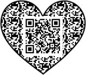 QR About HD and Stroke Black