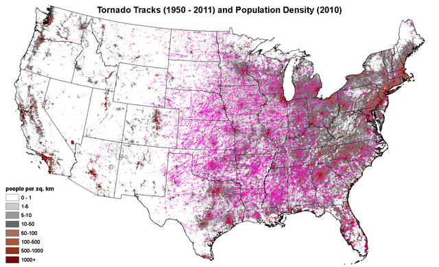 SVRGIS 2012 tornado population image