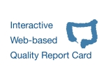 illustration of an interactive web-based quality report card