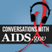 Logo for Conversations with AIDS.gov 