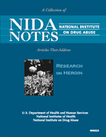 Cover of NIDA Notes Collection on Articles that Address Research on Heroin