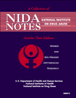 Cover of NIDA Notes Collection on Articles that Address Women's Health and Gender Differences