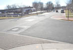 This intersection between Hannah Lane and 12th Street is one of two locations Bowen Engineering Corporation will close for maintenance during the weekdays between Feb. 18 and Feb. 28 from 7 a.m. to 3:30 p.m., each day.  The other location on 12th Street is between the South Post Child Development Center and Fort Belvoir Chapel.  Both road closures will allow Bowen to replace water main pipes underneath the street.