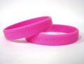 pink breast cancer wristbands