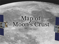 Map of Moon's Crust