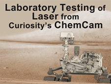 Lab Testing of Curiosity Laser video 