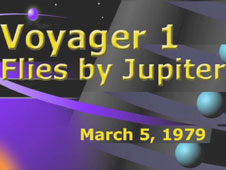 Voyager 1 Flies by Jupiter