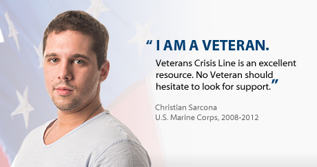 I am a Veteran. Calling the confidential Veterans Crisis Line can help. I know. -Mark Soper, U.S. Army, 1983-2005