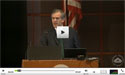 Webcast screenshot of Dr. Chris Murray speaking