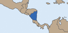 Map of NICARAGUA