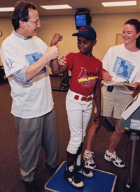 Left to right: Samuel Klein, Van Carter and Jennifer McCrea