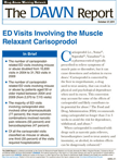 Emergency Department (ED) Visits Involving the Muscle Relaxant Carisoprodol