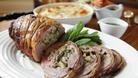 Lemon-and-herb stuffed shoulder of lamb