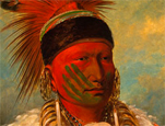 Mew-hu-she-kaw, known both as White Cloud and No Heart-of-Fear, was one of several tribal chiefs of the Iowa people in the mid-nineteenth century.