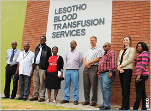 Blood Center Strengthens Lesotho’s Health Care Sector