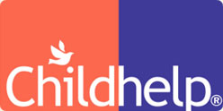 Child Help graphic, with words child help and a dove flying above them.