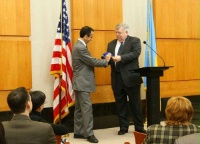 Date: 02/06/2012 Description: Assistant Secretary of State for European Affairs Philip Gordon meets with U.S. Embassy in Ukraine employees in Kyiv.  - State Dept Image