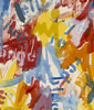 Image: Jasper Johns, False Start I (detail), 1962