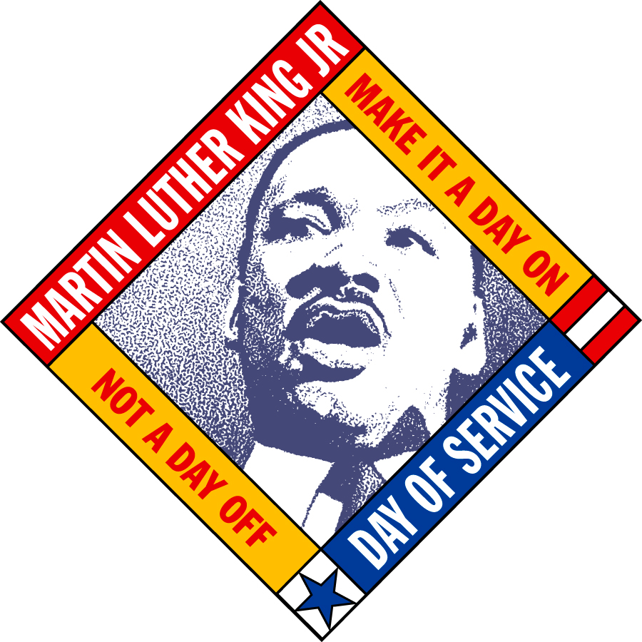 Podcast - National Day of Service: Locate, Share, Watch, and Pledge Dr. Martin Luther King, Jr. Day logo