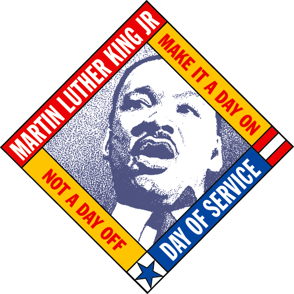 MLK Day of Service logo