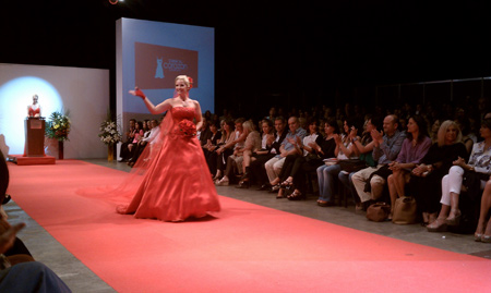 Una celebridad en la Colección de los Vestidos Rojos 2012 en Buenos Aires, Argentina