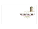 Wedding Cake Digital Color Postmark